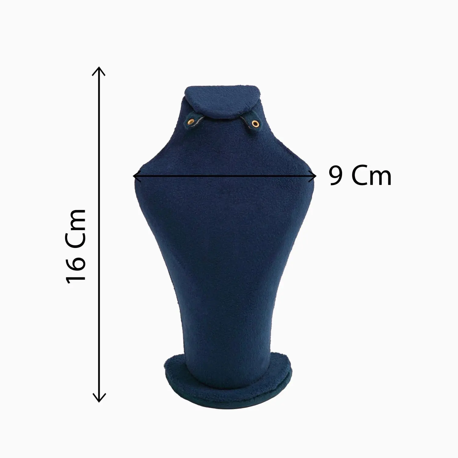 مانکن دل سایز 102 مخمل رنگ سورمه ای