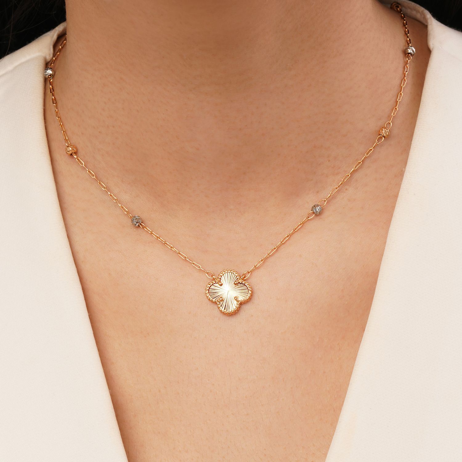 گردنبند Ysx ونکلیف آلبرنادو طلایی